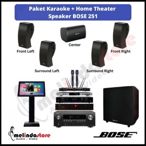 Paket Karaoke Home Theater Speaker Bose 251 | Karaoke Plus Home Theater A